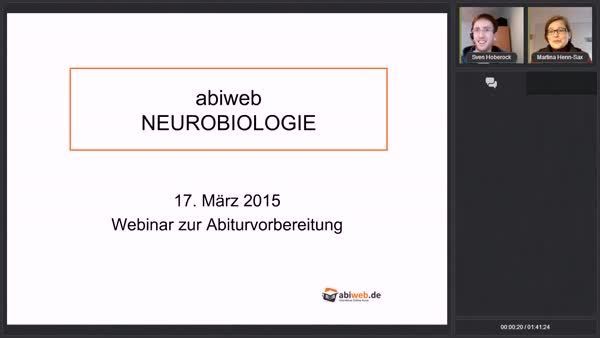 Neurobiologie – Grundlagen der Neurobiologie und Anwendung an Aufgaben-Beispielen