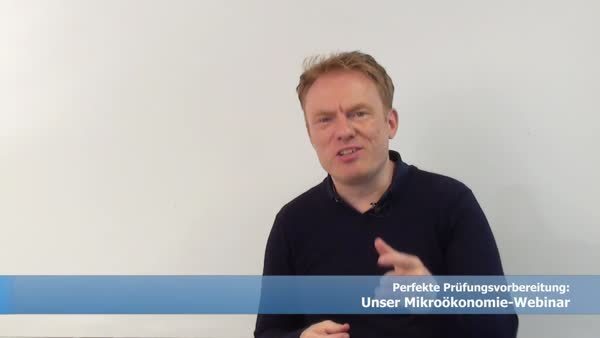 Kostenloses Webinar zur Mikroökonomie