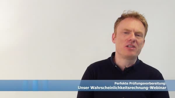 Kostenloses Webinar zur Wahrscheinlichkeitsrechnung