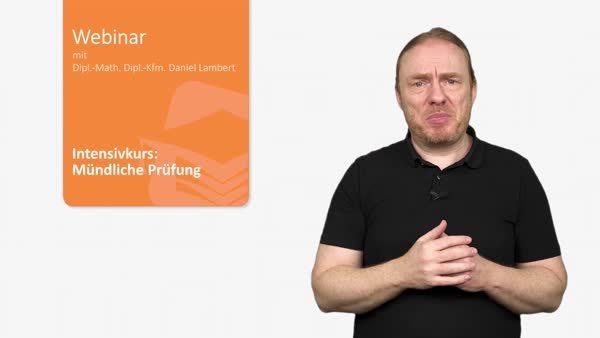 Intensivkurs: Mündliche Prüfung